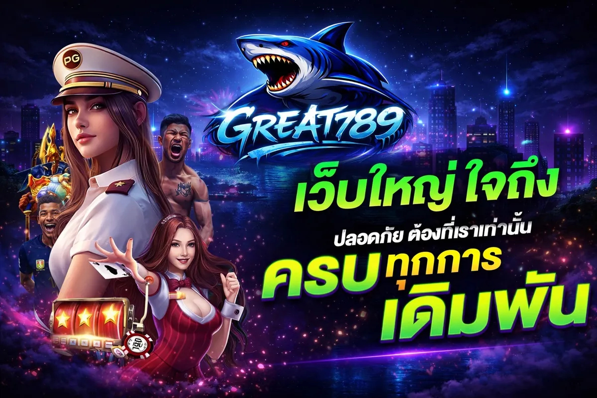 GREAT789 สล็อตเว็บตรง สล็อตแตกง่าย เว็บสล็อตยอดฮิต
